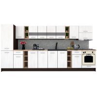 Bucatarie MARINA NEW 390 B Wenge / Decor 8508